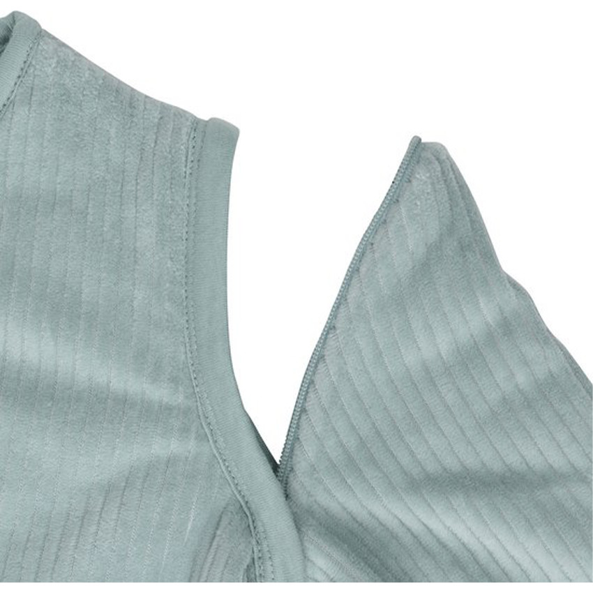 Gigoteuse manches amovibles 110cm Rib Sea Green 