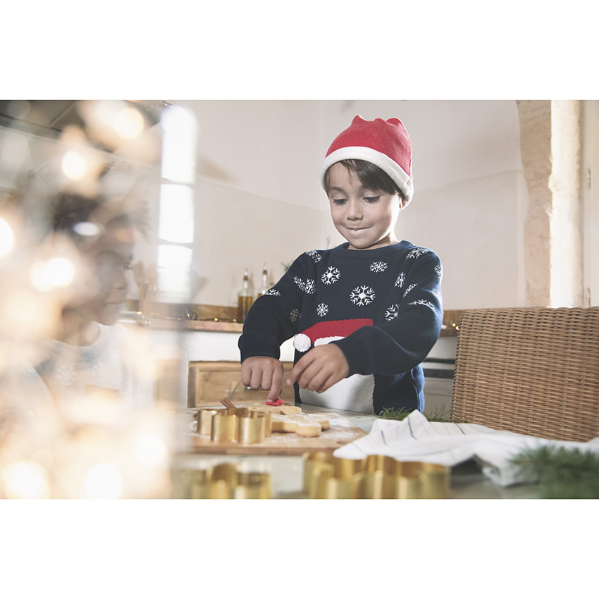 Pull de Noël en tricot pour enfant garçon 