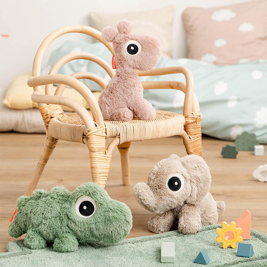 Peluche câlin Bestie 26cm Raffi Rose 