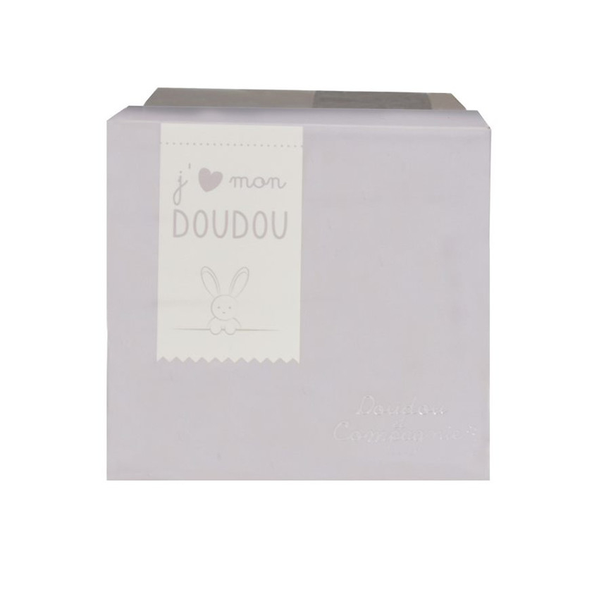 Doudou Lapin 1er âge Nature - Beige 