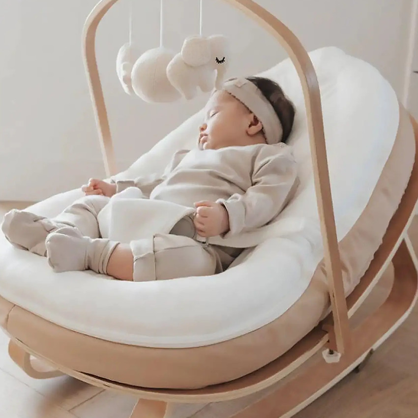 Transat - Relax pour bébé - Bamboom - Rose 