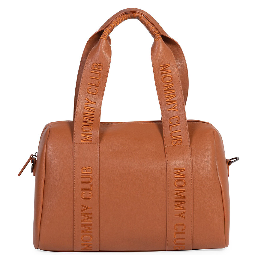 Luiertas Mommy Club Signature Vegan Leder Bruin  