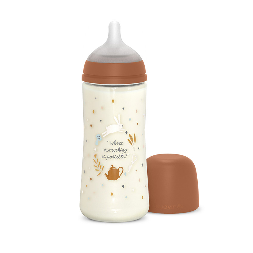 Biberon avec tétine symétrique SX Pro L 360ml Wonderland Camel 
