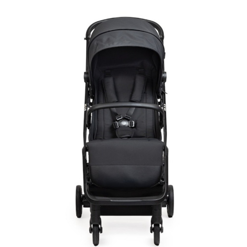 Poussette XS 3.0 ultra compacte + hab pluie + sac de transport Pure Black 