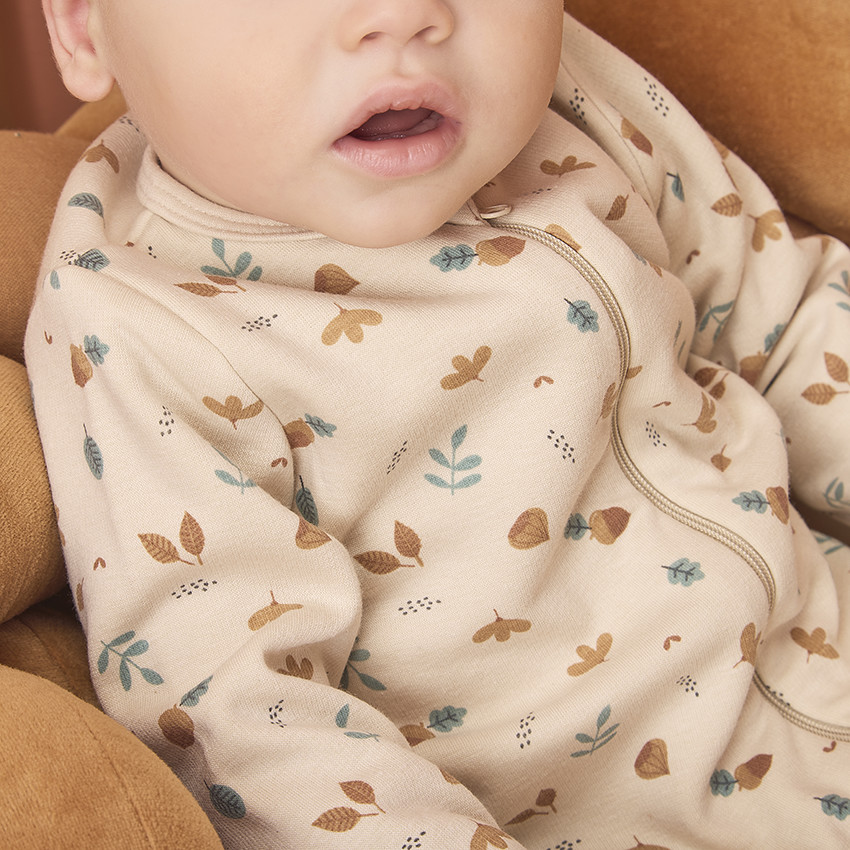 Lot de 2 dors-biens zippés et contrecollés pour bébé garçon 