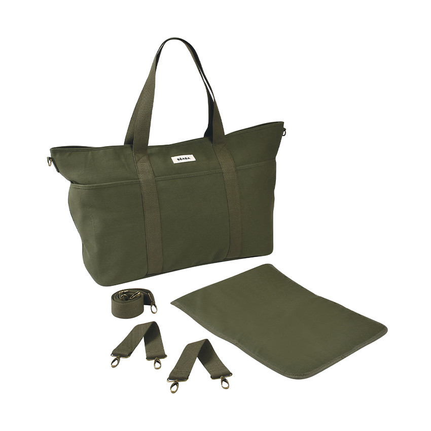 Sac à langer Madrid XXL kaki 
