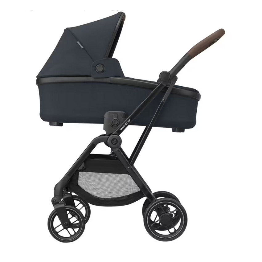 Poussette Leona 2 ultra compacte - Essential Graphite/ Brown Leather 