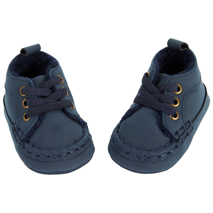 Booties met elastische veters voor baby jongen 