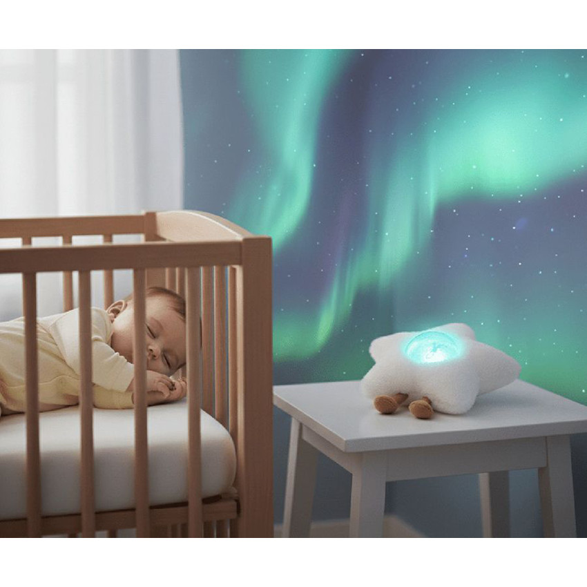 Veilleuse Projecteur-capteurs de pleurs Galaxy Gaia 