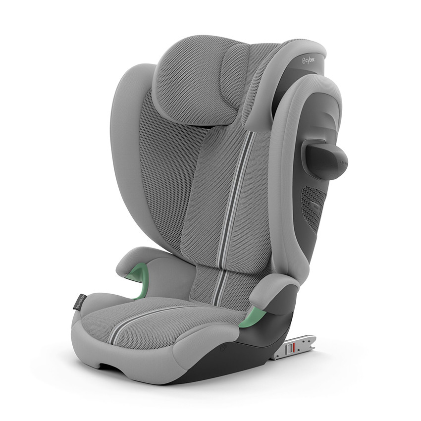 Vouwbare Solution G2 i-Fix autostoel met Plus-stof stone grey 