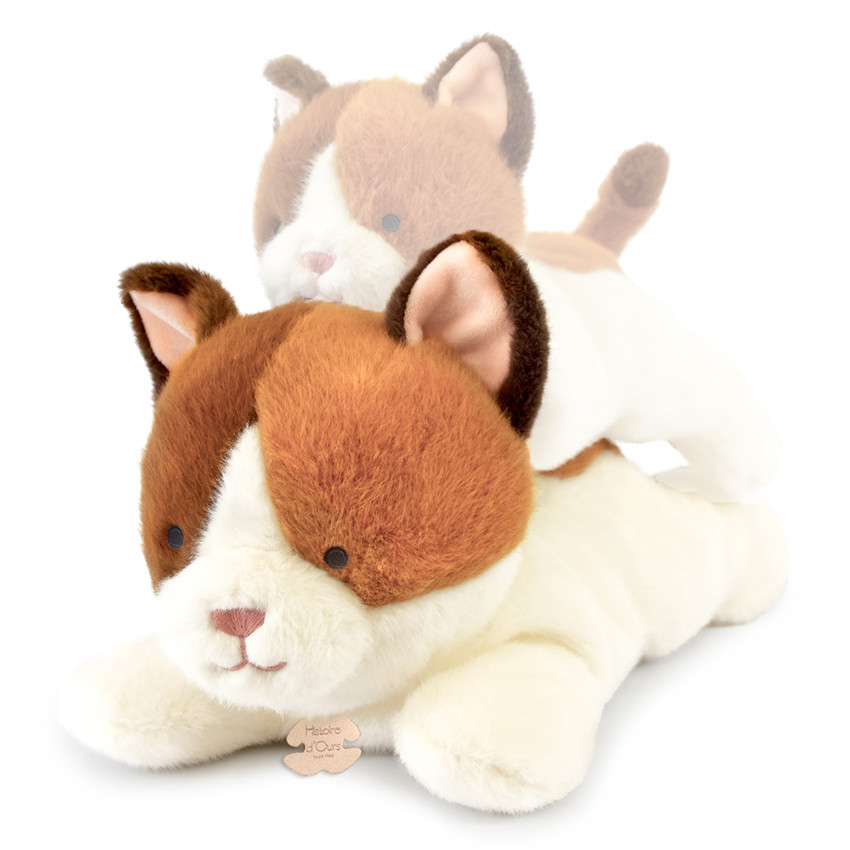 Peluche lestée Les P’tits Relax 30CM Chat 