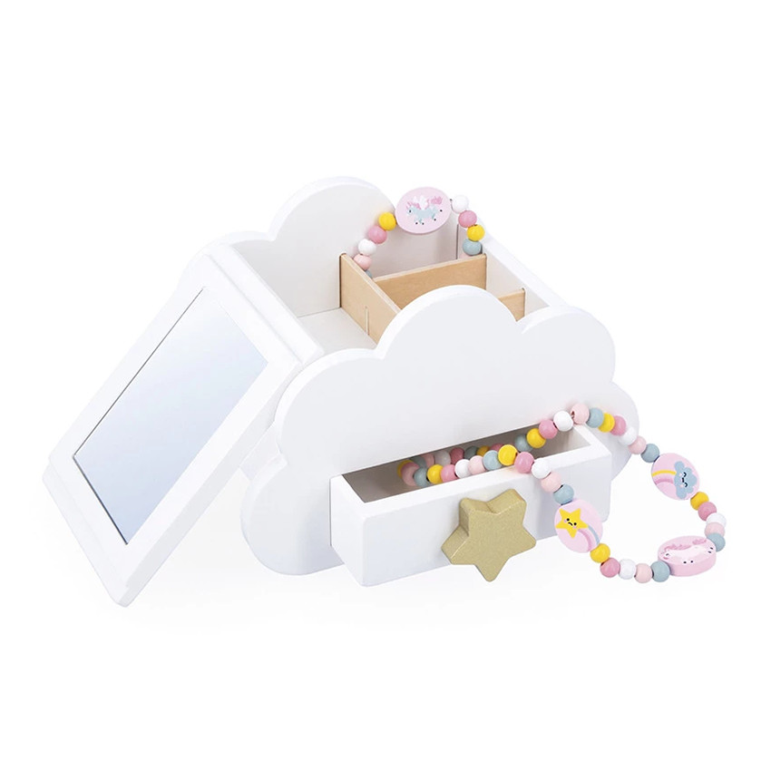 Boite à bijoux en bois Licorne 