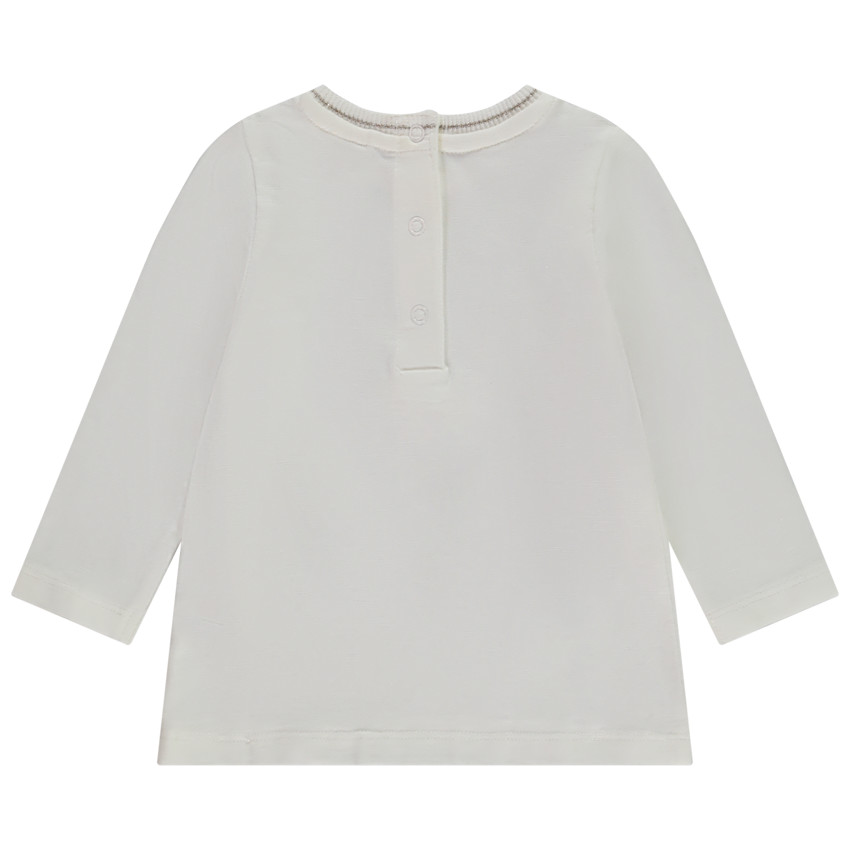 T-shirt met lange mouwen print Minnie Disney met bloemblaadjes voor babymeisje 