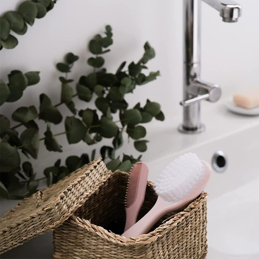 Brosse + Peigne Old Pink 
