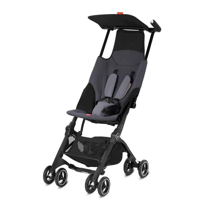 Poussette canne Pockit - Silver Fox Grey 