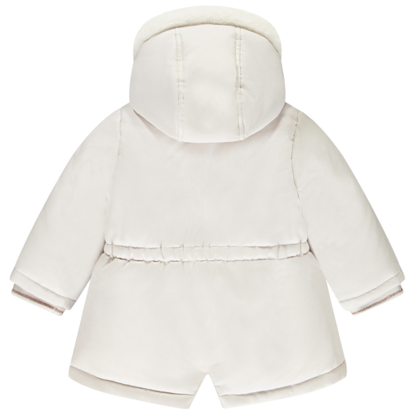 Parka 2 in 1 met mouwloos sherpa vest voor meisjes 