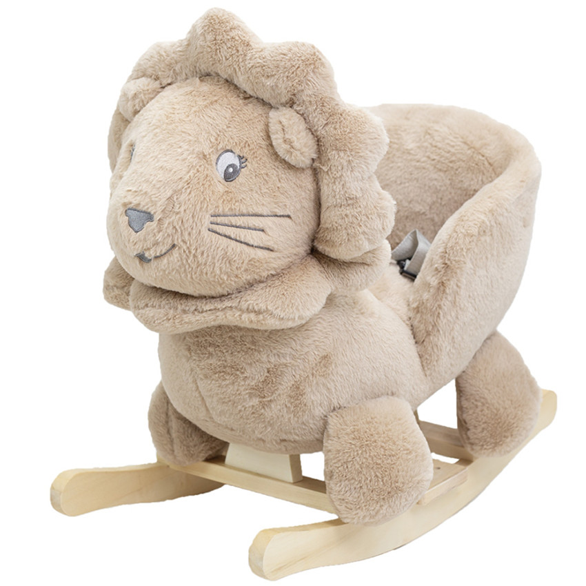 Bascule animal Tam-Tam le Lion 10-36m Beige 