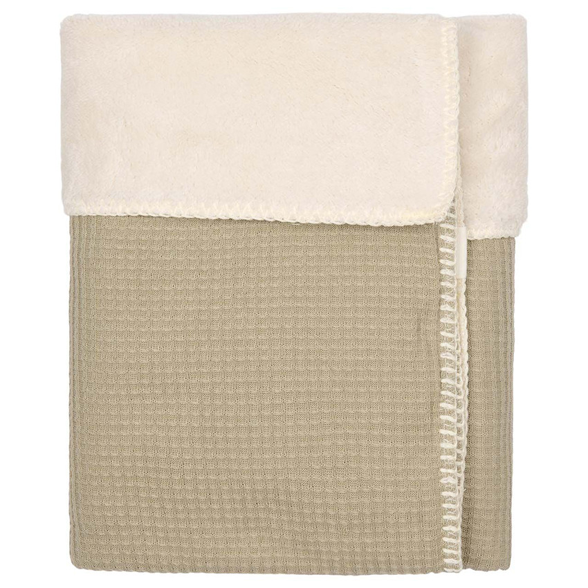 Deken bed Teddy Malaga 100x150cm Sage 