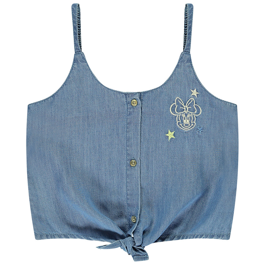 Chemise sans manches à nouer Minnie Disney 