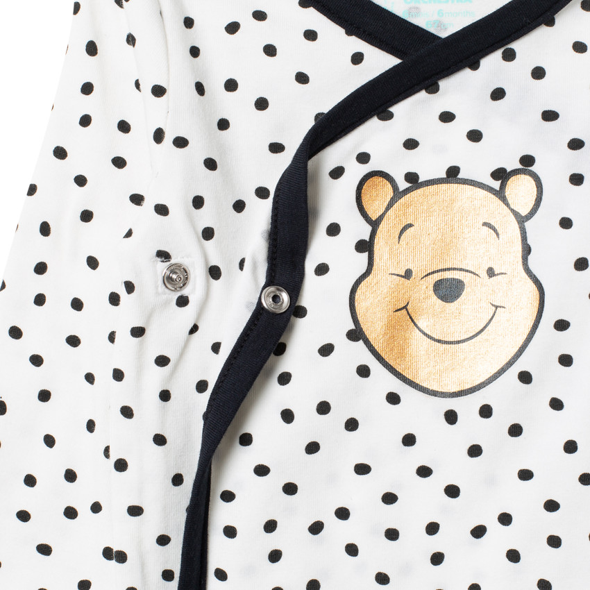 Set van 3 rompers met lange mouwen en print van Winnie de Poeh (Disney) 