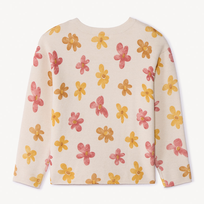 Oversized milano sweatshirt met fantasieprint voor meisjes 