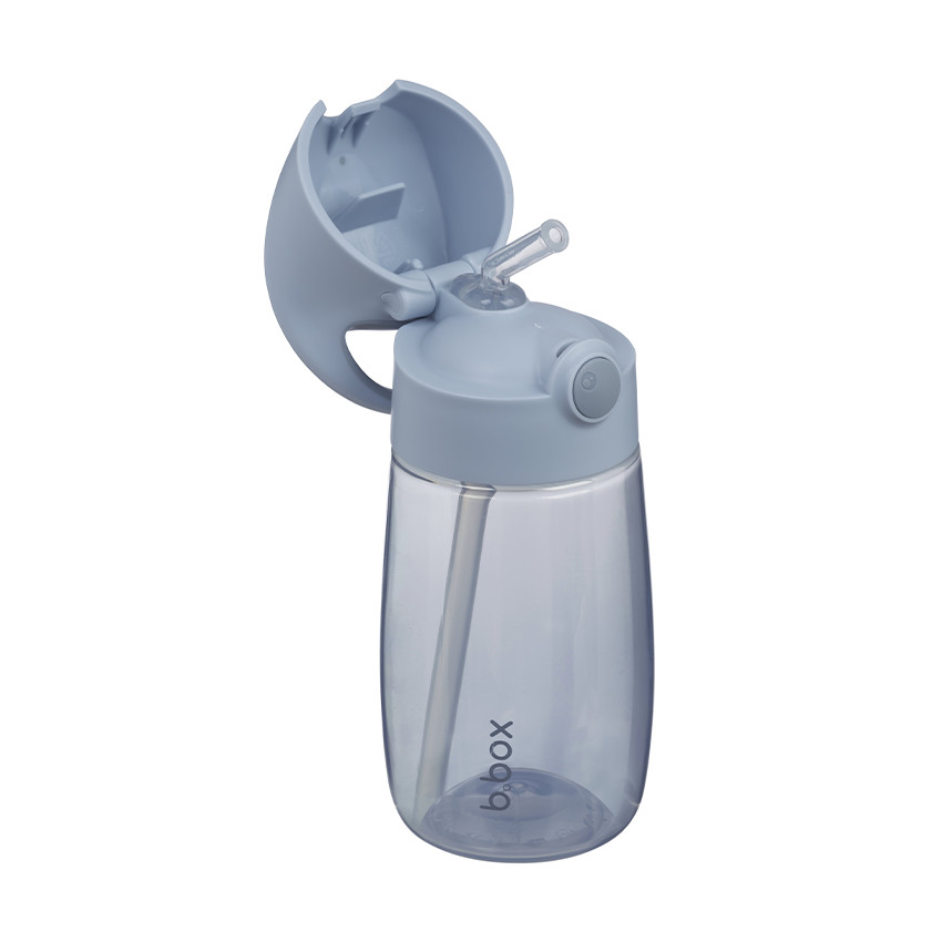 Gourde à paille en silicone antifuite 380ml chill out 