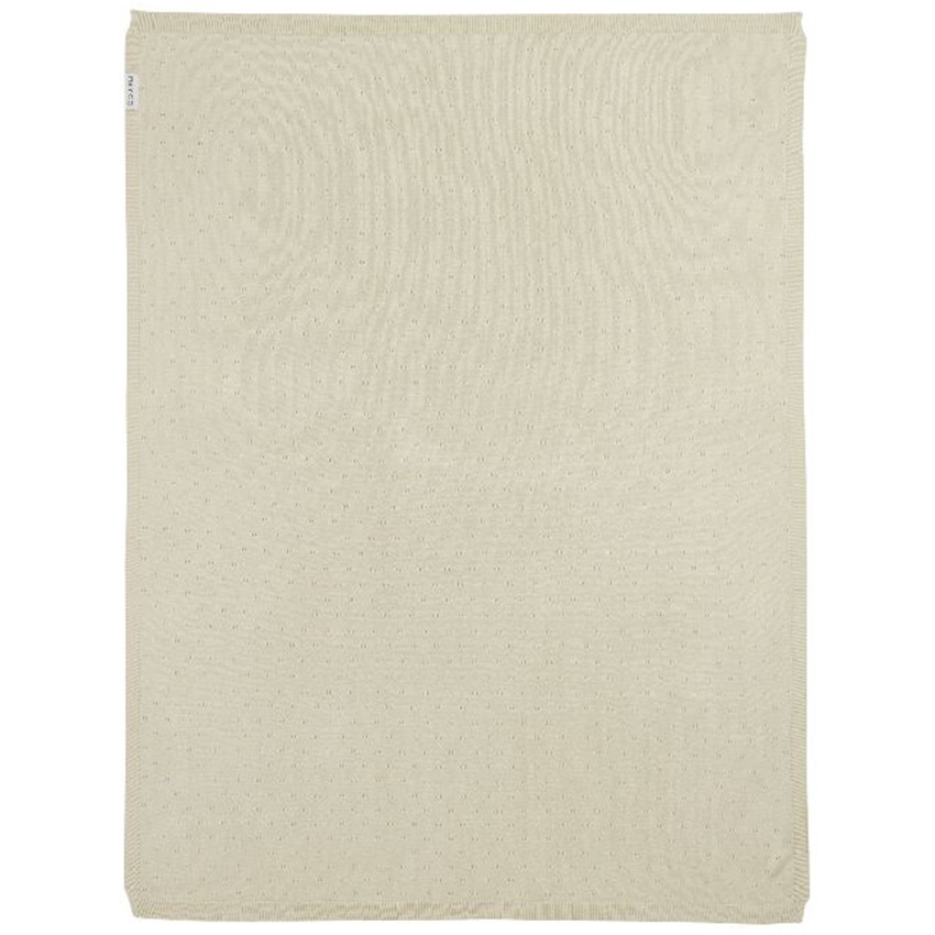 Deken bamboe ajour - Soft Sand -100x150 cm 