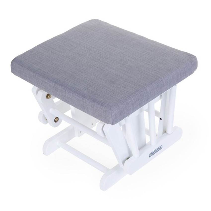 Fauteuil d'allaitement à bascule & Repose pied Gris 