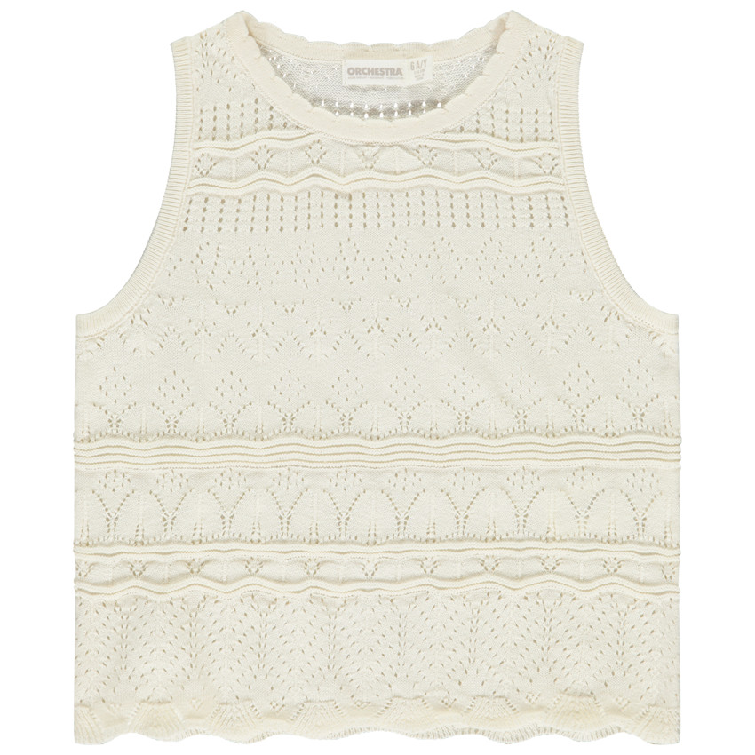 Mouwloos gaas voor meisjes 