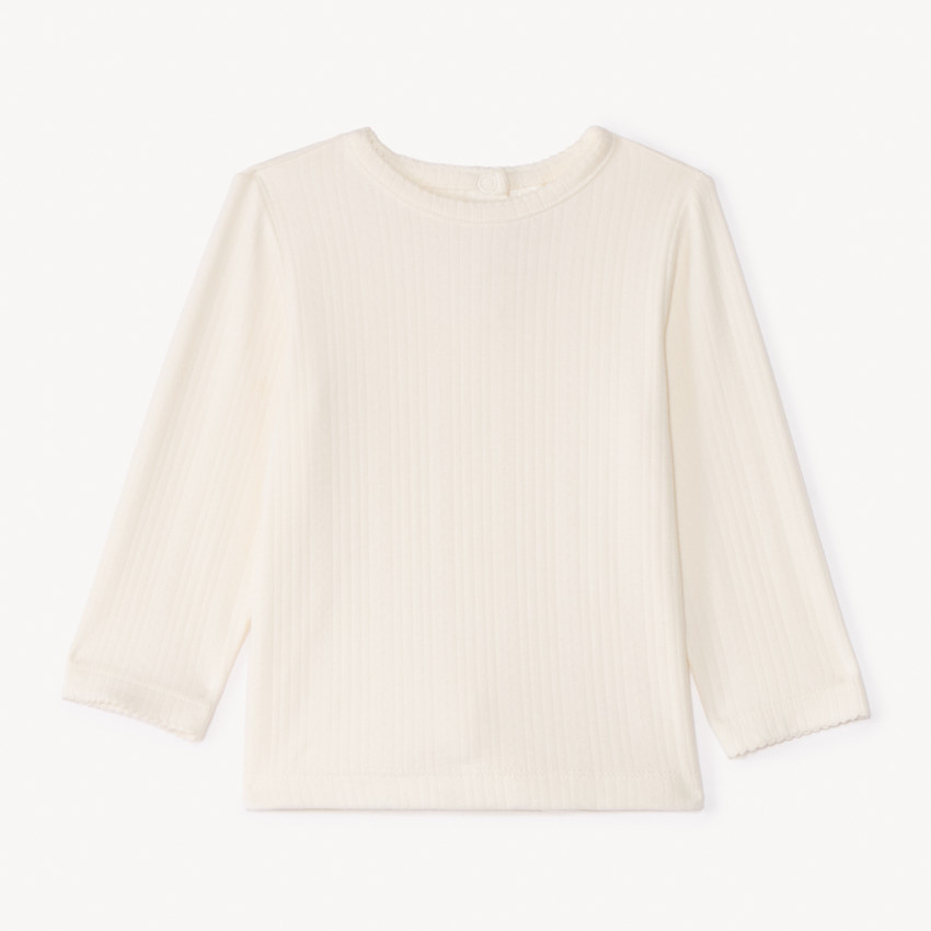 Ensemble 2 pièces avec salopette imprimée pour bébé fille 