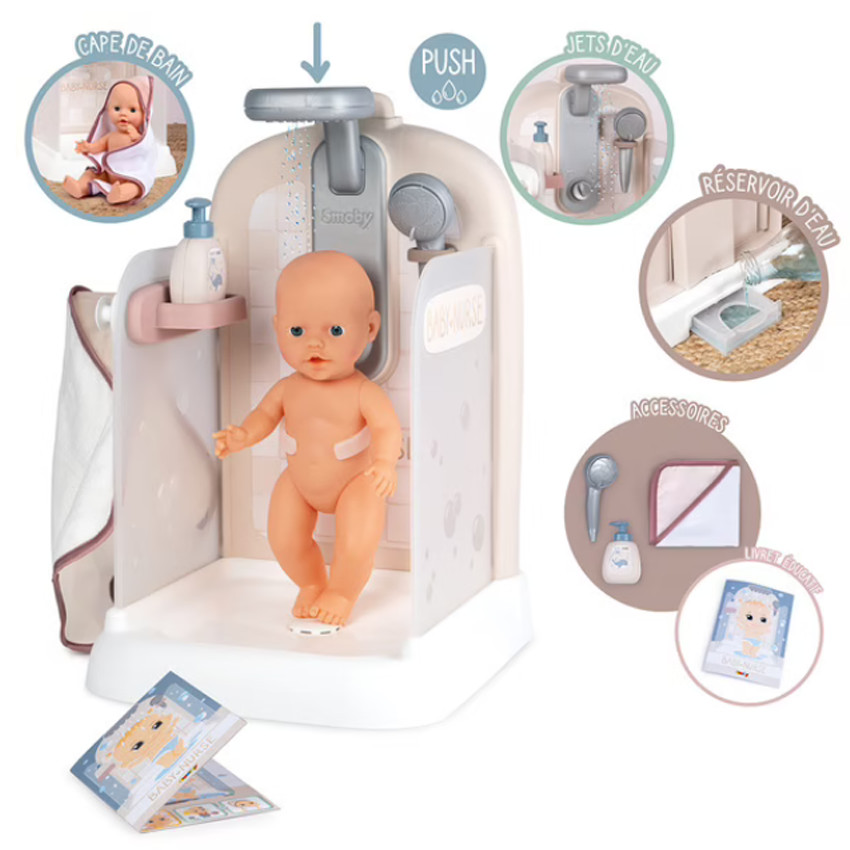 Douche pour poupée Baby Nurse 3ans+ 