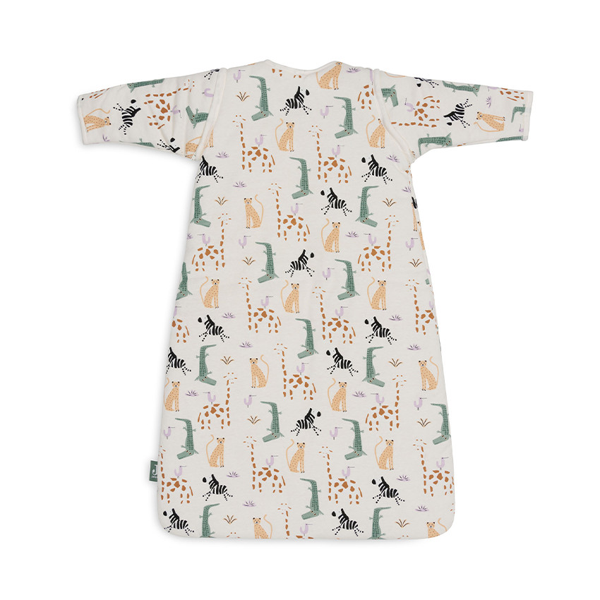 Slaapzak TOG 3 met afneembare mouwen 90 cm Jungle Jambo 