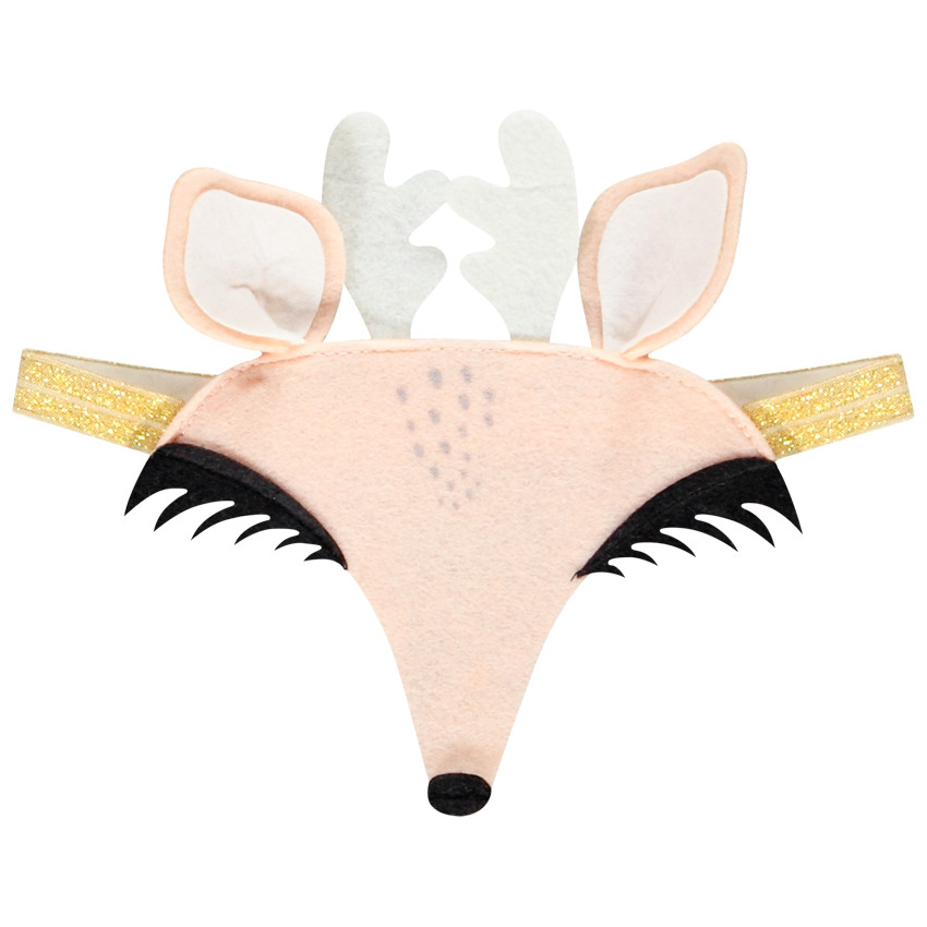 Fluweel pyjama met hertmasker voor meisjes 