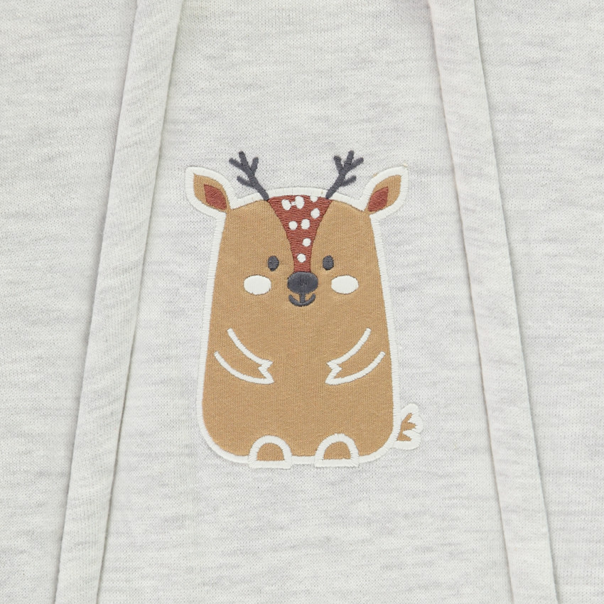 Pilotenpak met rendierprint voor babyjongen met verschillende afwerkingen per leeftijd 