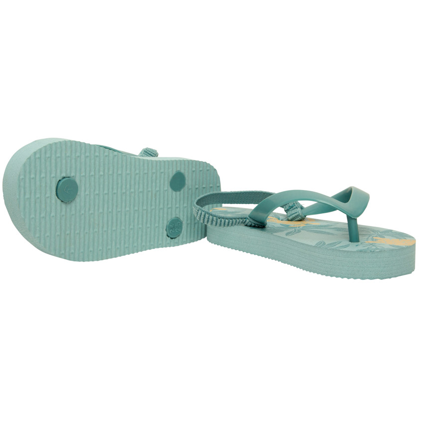 Slippers met bladeren en schildpadden print voor jongen met band volgens de leeftijd 