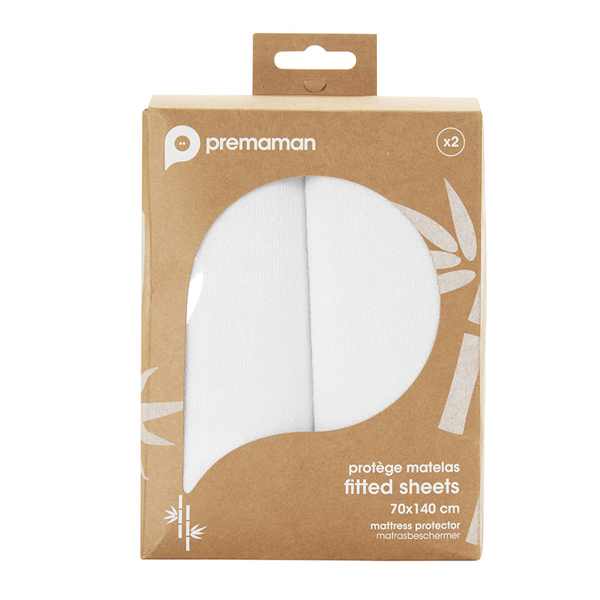 Lot de 2 alèses 70 x 140 cm 