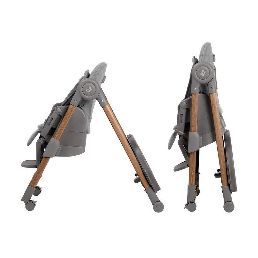 Hoge stoel verstelbaar en evoluerend Minla Plus graphite 