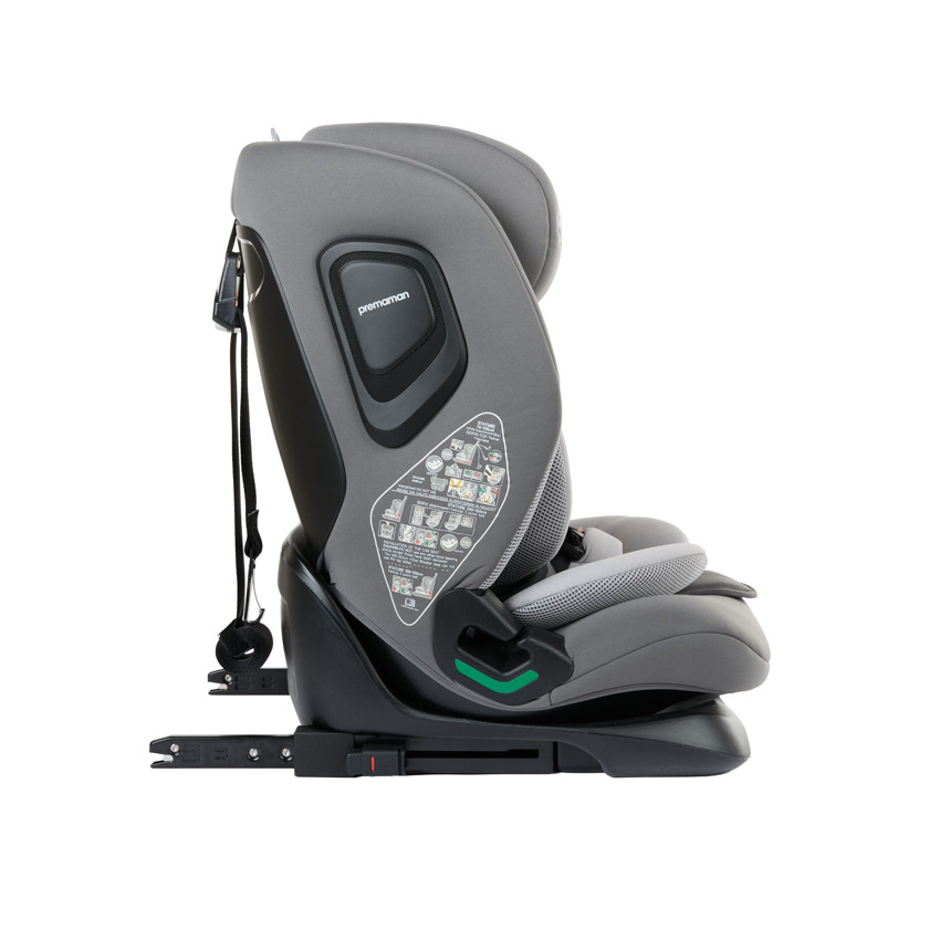 Autostoel i-Size 76-150 cm P-Way grijs 