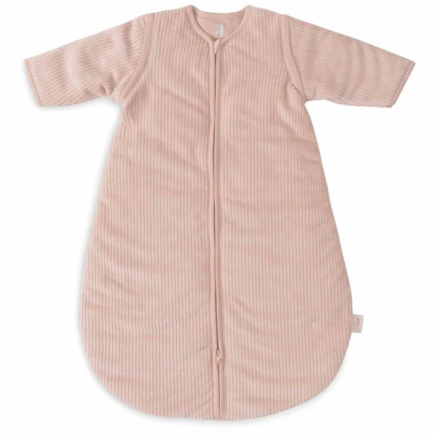 Slaapzak afritsbare mouwen 70cm Rib Wild Rose 0-6m 