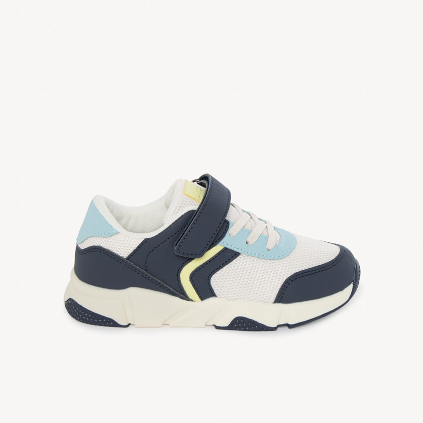 Sportieve mesh sneakers met klittenband voor jongens 