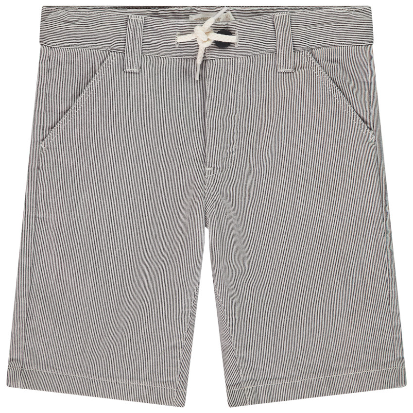 Bermuda en toile rayée pour garçon 