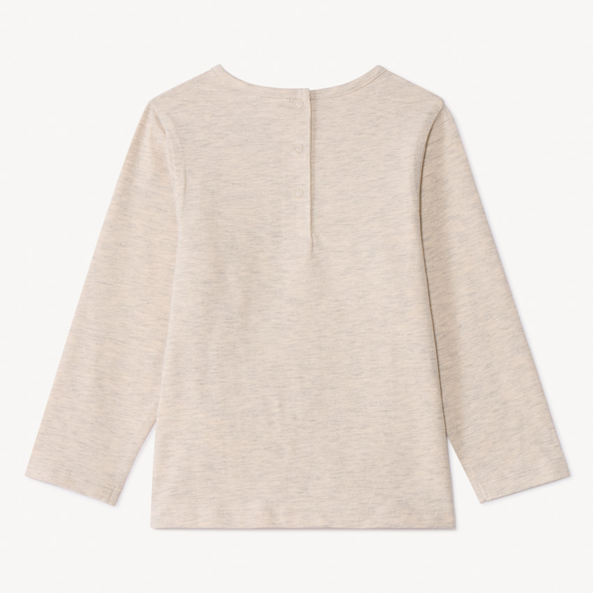 Lot de 3 t-shirts manches longues unis pour bébé fille 