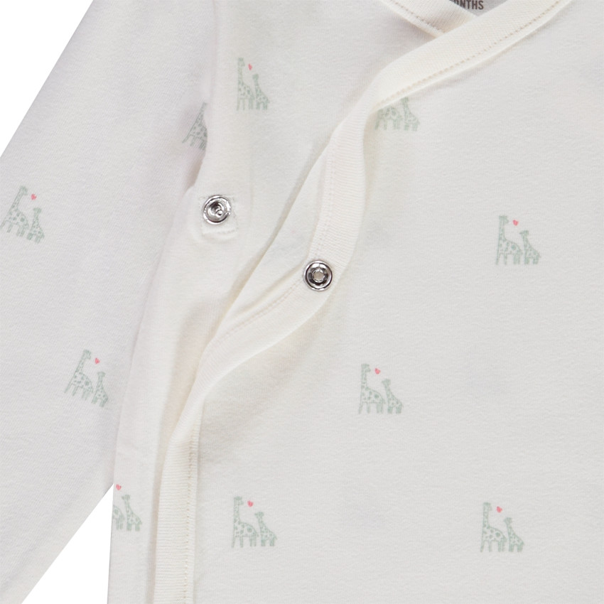 Set van 5 lange mouwen rompers voor meisjes met verschillende openingen afhankelijk van de leeftijd 