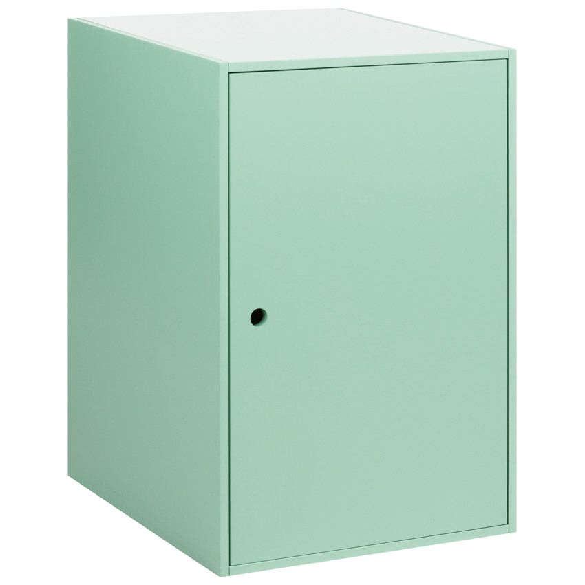 Grand caisson avec porte My Story - Vert 