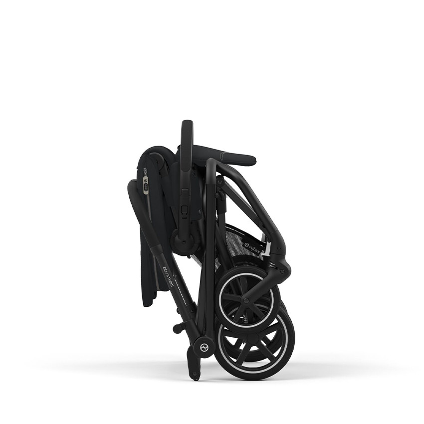 Kinderwagen Eezy S Twist+ 2 met rotatieve zitting Black/Magic Black 