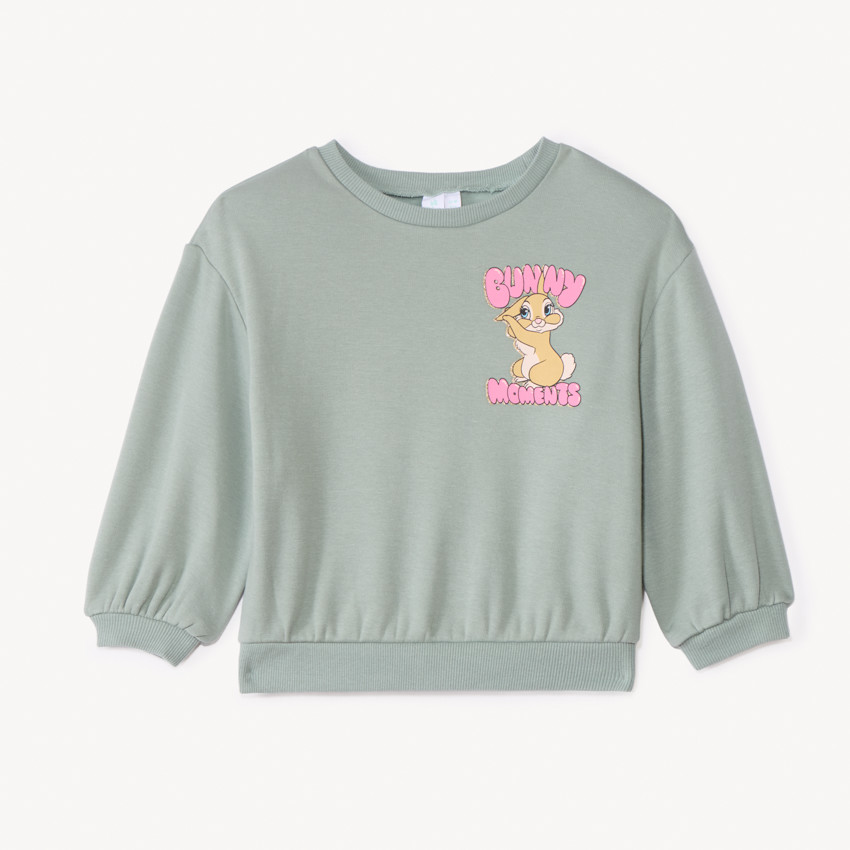 Sweatshirt oversize Pan-Pan & Miss Bunny Disney voor babymeisje 