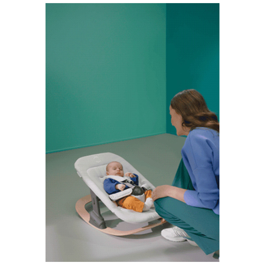 Newborn set chaise haute Giraffe - Blanc Polaire 