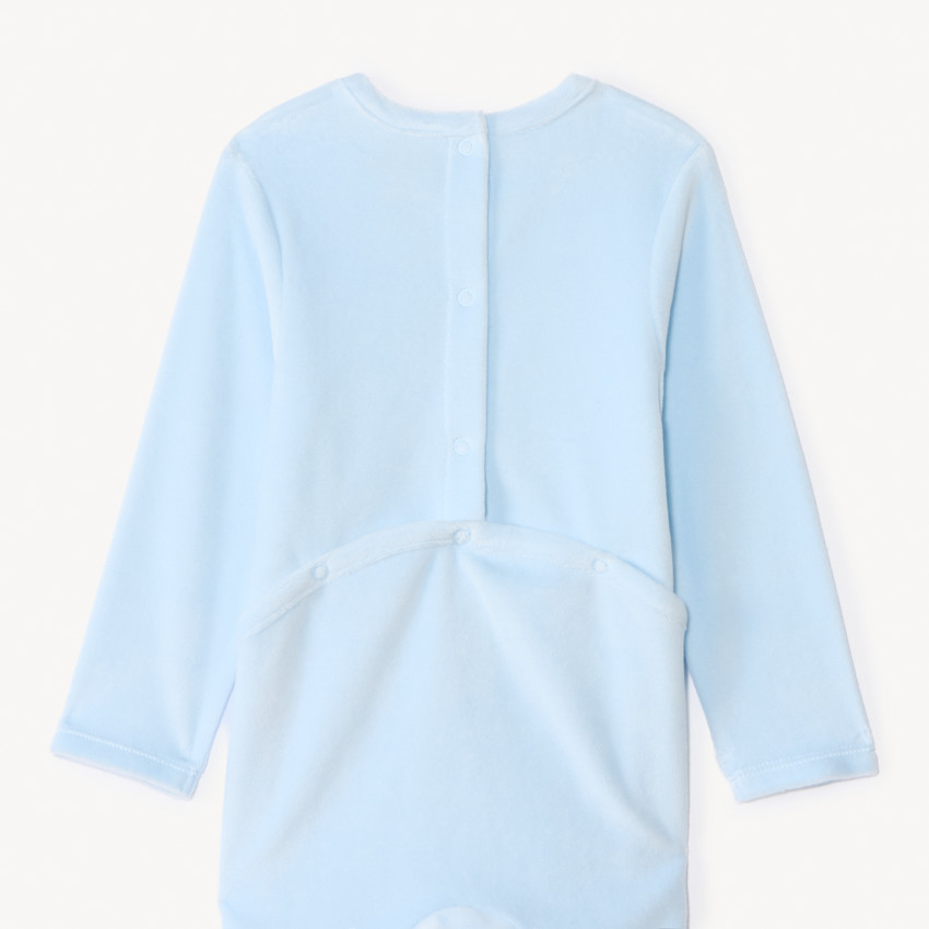 Lot de 3 dors-bien en velours pour bébé fille avec ouvertures différentes selon l'âge 