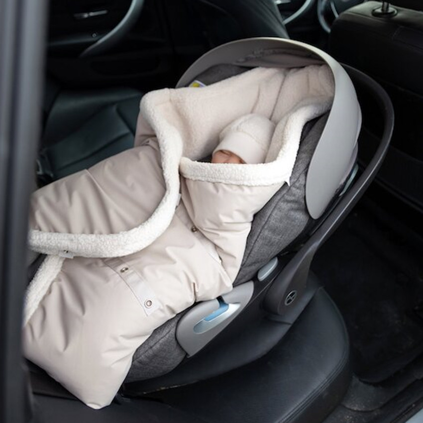 Wikkeldeken Biside - Teddy Neutral - 0-12m 