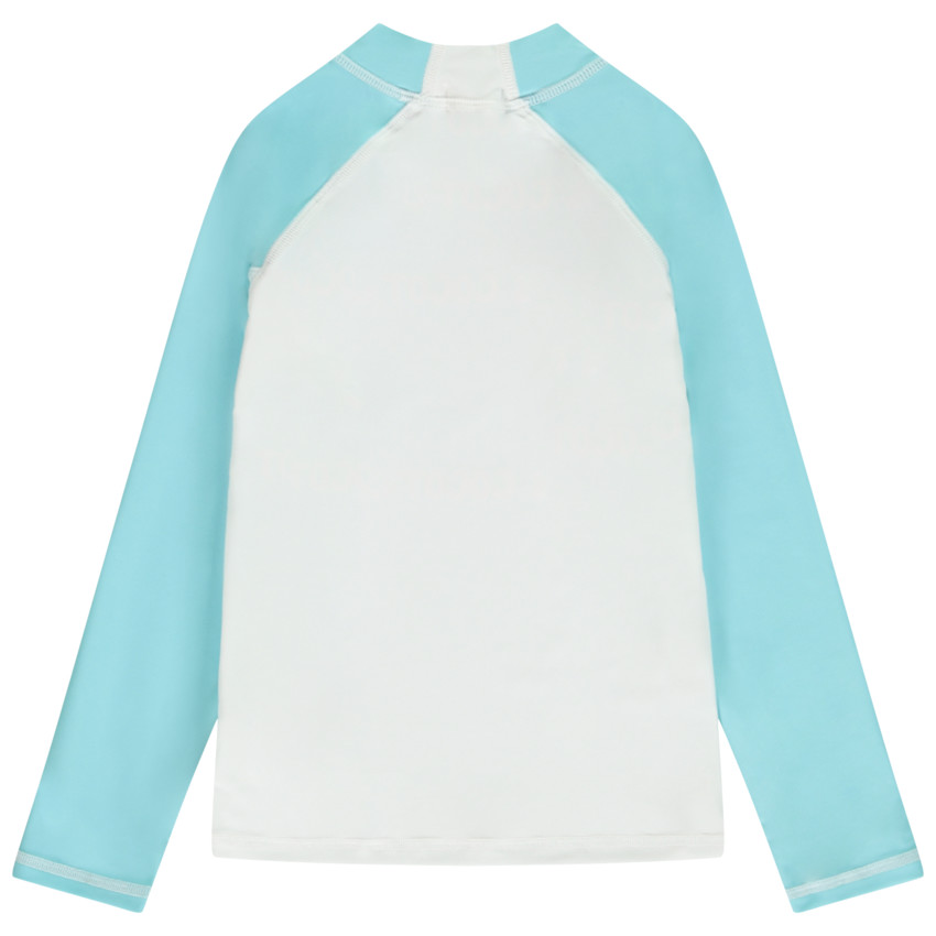 Lange mouwen anti-UV T-shirt SPF 50+ print voilier voor jongens 